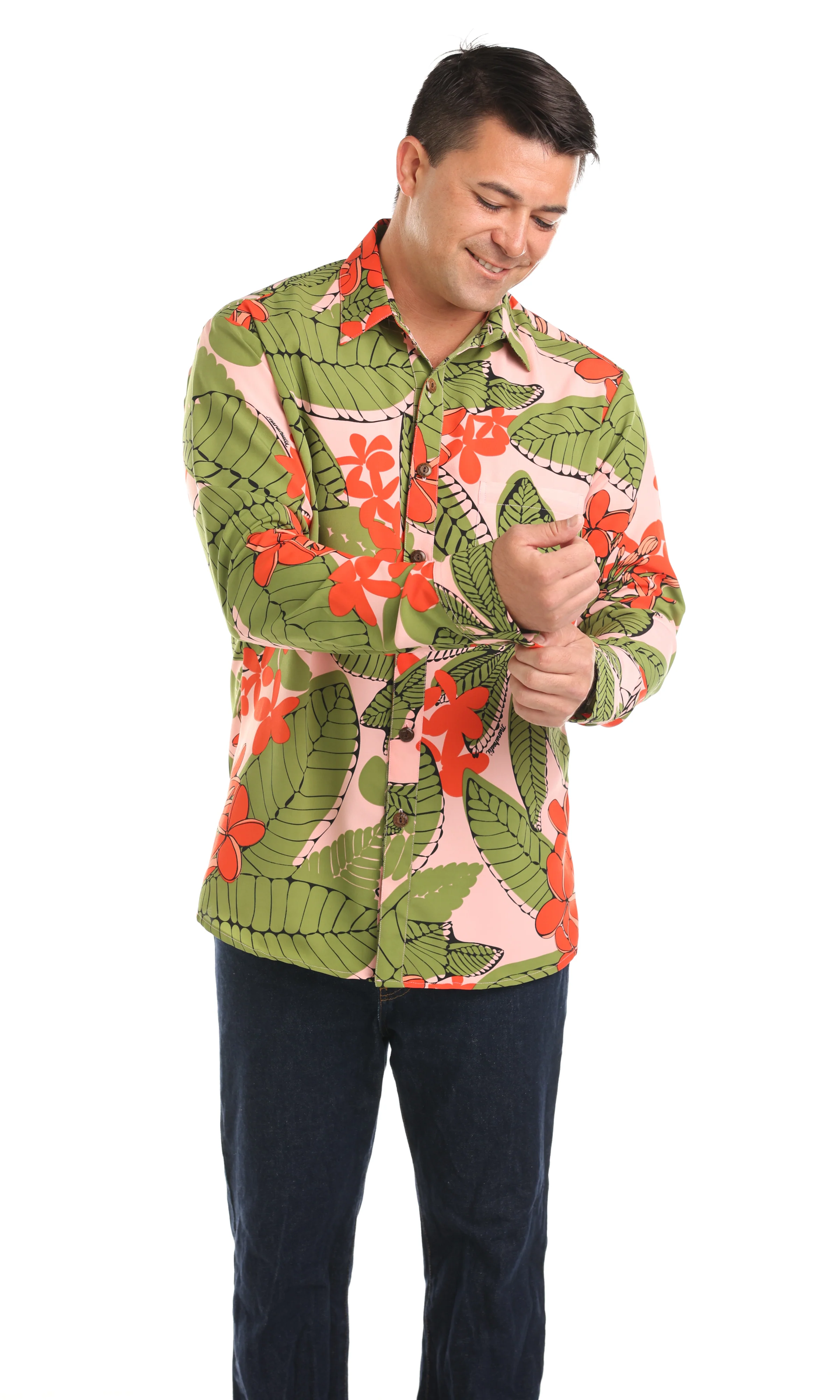 Long Sleeve Sport Aloha Shirt - Image 3
